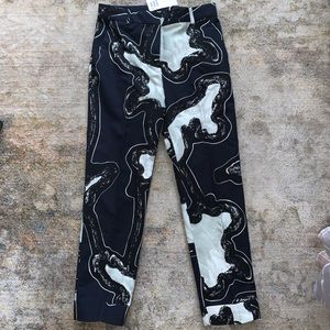 COS Marble Print Trouser